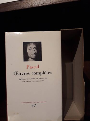 Pascal, 0euvres Complètes La Pléiade