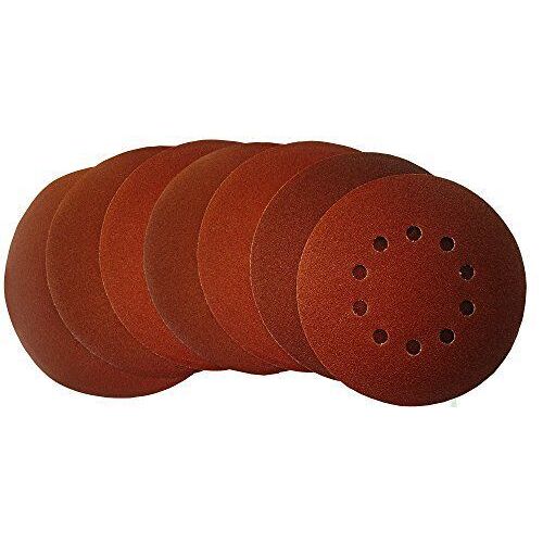MyWork professional tools abrasifs à 10 trous disques abrasifs, diamètre : 225 mm-grain 240-lot de 25-22560MW - 240