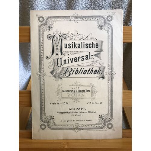 Gretry Richard Coeur De Lion Extraits Partition Piano Musik Universal Bibliothek N°271