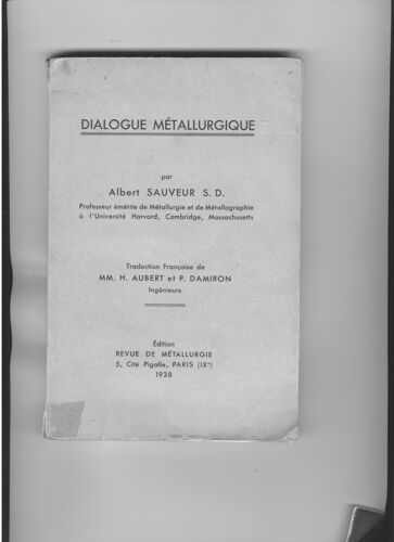 Dialogue Metallurgique