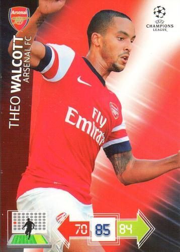 Theo Walcott  - Adrenalyn Xl Champions League 2012/13 N°23
