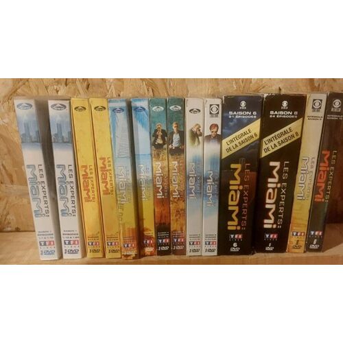 Les Experts Miami Dvd Saison 1 À 10 ( 2 Saisons Neuves 9 Et 10 )