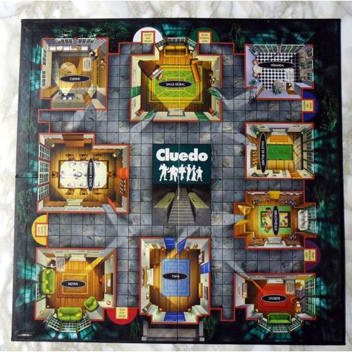 Plateau Cluedo  - 50.5 X 50.5 Cm