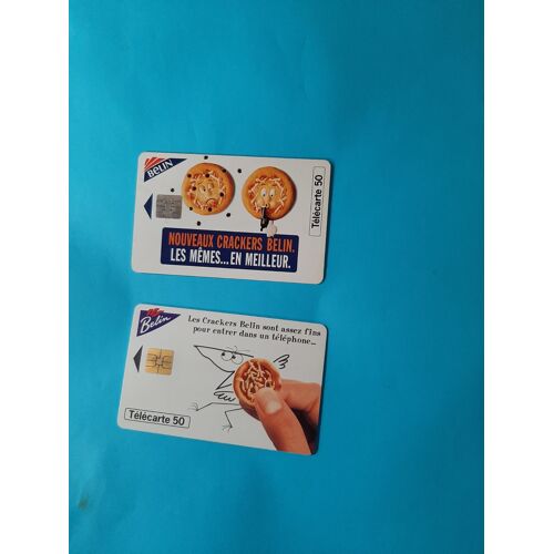 Lot De 2 Telecartes Belin