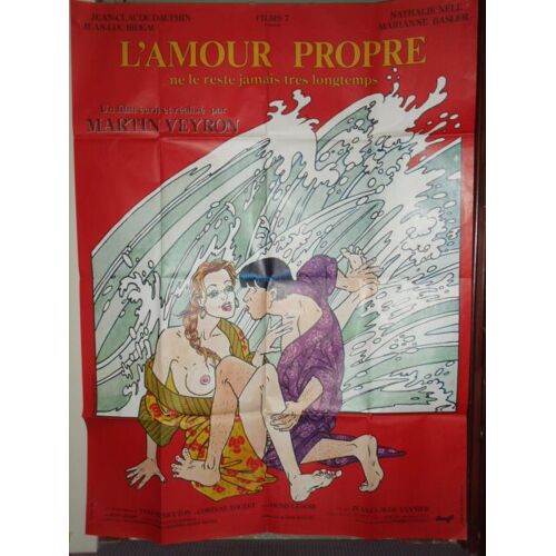 L'amour Propre - 1988 - Affiche Originale Pliee 120 X 160 - Martin Veyron - Bande Dessinee