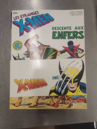 Les Etranges X-Men, Alnum N°1, 2 Et 3, Marvel; 1:Descente Aux Enfers, 2:Conflit Cosmique, 3: Dieu Crée, L'homme Détruit