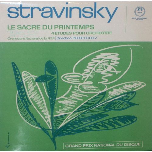 Le Sacre Du Printemps - 4 Études Pour Orchestre