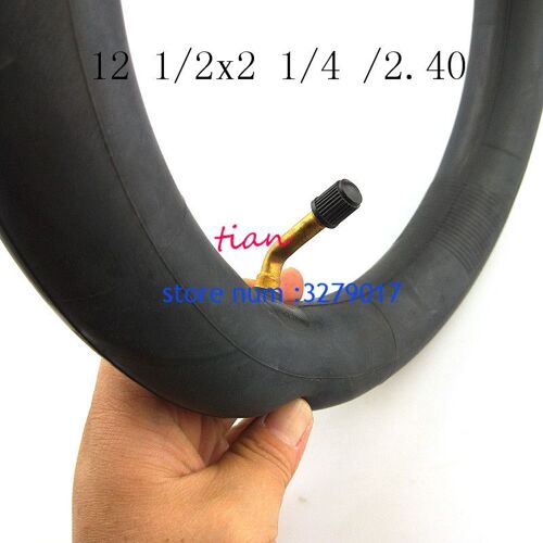 Pneu Intérieur Super 12 1/2x2 1/4/2.40 Convient À De Nombreux Scooters Électriques À Gaz, Pneu 12 Pouces Pour Vélo Électrique St1201 St1202 12 1/2x2 1/4/2.40