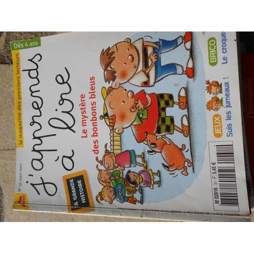 J'apprends À Lire N° 31 : Le Mystere Des Bonbons Bleus