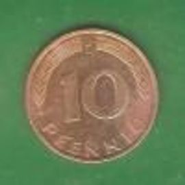 Allemagne De L'ouest - Rfa = Pièce De 10 Pfennig De 1949 Lettre J