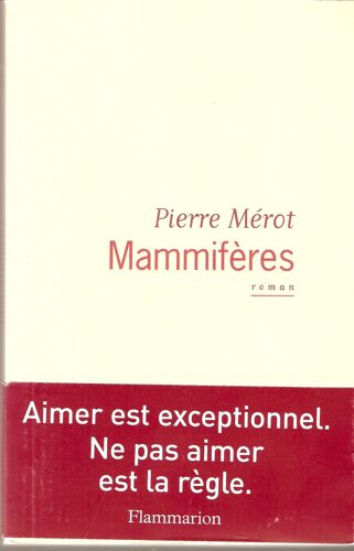 Mammifères - Prix De Flore 2003
