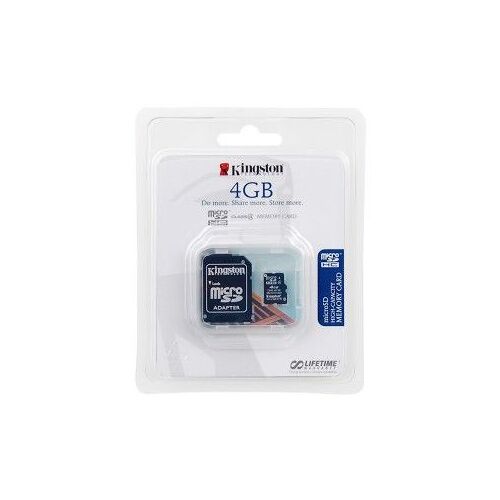 Carte mémoire 4GB + adaptateur sd pour Samsung CHAT 357 S3570