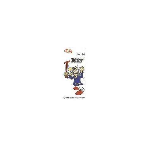 Sticker Autocollant Ascom - Astérix N°24 : Agecanonix - Série 2 - Goscinny - Uderzo - 1998 - Bubble Gum - 7x3,5 Cm