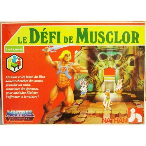LOT MOTU : puzzle (complet) et jeu de plateau "Le défi de Musclor" (incomplet) EUR 30,00
