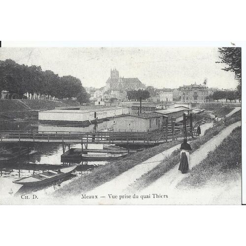 Meaux - Vue Prise Du Quai Thiers