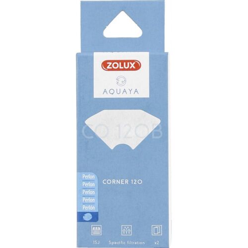 Zolux Filtre Pour Pompe Corner 120, Filtre Co 120 B Perlon X 2. Pour Aquarium.