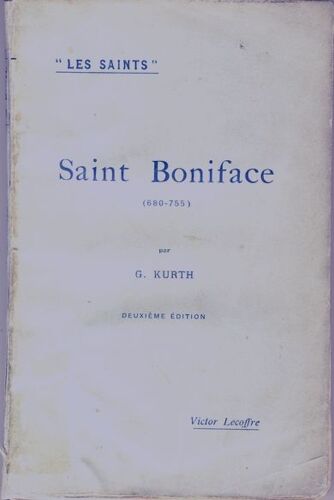 Saint Boniface (680-755). Collection Les Saints