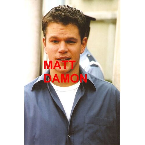 Photo 10x15cm Acteur Cinema Américain Matt Damon
