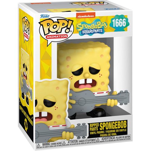 Figurine Funko Pop Bob L'eponge Avec Guitare / Bob L'eponge / Funko Pop Animation #1666