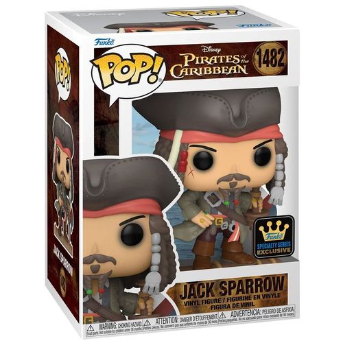 Figurine Funko Pop Jack Sparrow Opening / Pirates Des Caraibes / Funko Pop Disney #1482 - Exclusive Specialty Series