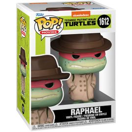 Les Tortues Ninja - Figurine Pop! Raphael Avec Avec Manteau Et Chapeau 9 Cm