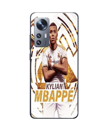 Coque Xiaomi 12 Kylian Mbappe Real Madrid Wallpaper Celebration