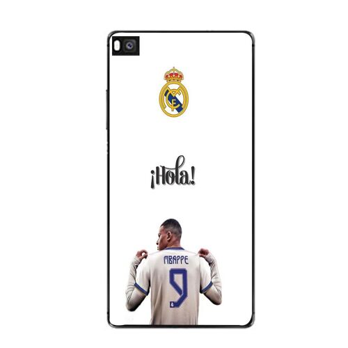 Coque Huawei P8 Kylian Mbappe Real Madrid 9 Hola