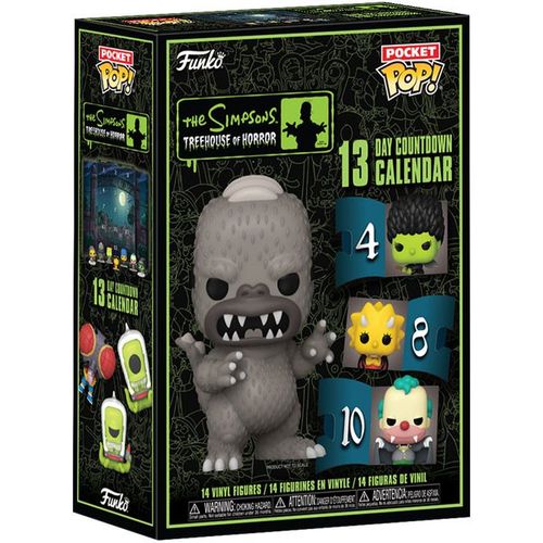 Figurine Funko Pop - Les Simpson - Calendrier D'halloween : Treehouse Of Horror (78343)