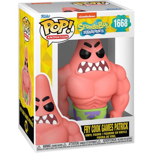 Figurine Funko Pop Patrick Avec Muscles / Bob L'eponge / Funko Pop Animation #1668
