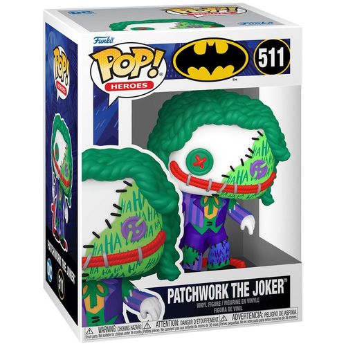 Figurine Funko Pop - Batman [Dc] N°511 - Le Joker (Patchwork) (80906)
