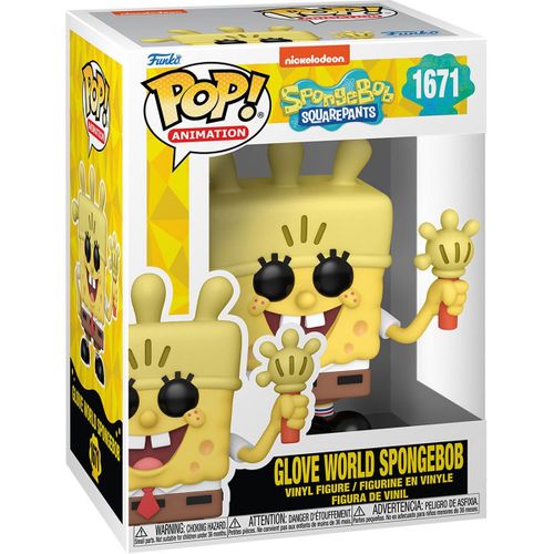 Figurine Funko Pop Bob L'eponge Glove World / Bob L'eponge / Funko Pop Animation #1671
