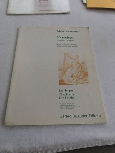 Exercices Pour La Harpe Volume 1 Arpeges