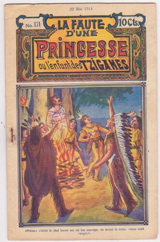 Faute D'une Princesse Ou L'enfant Des Tziganes (La) N° 171 Du 22/05/1914