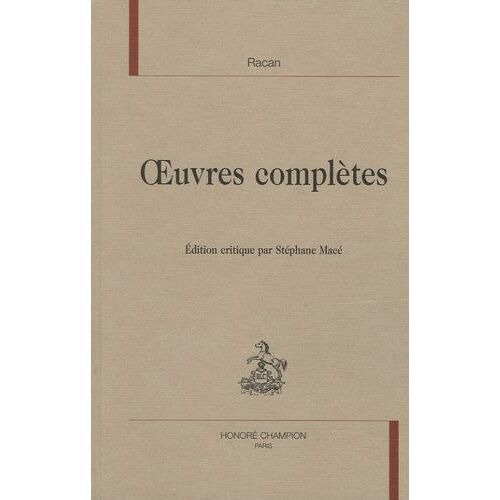 Oeuvres Complètes
