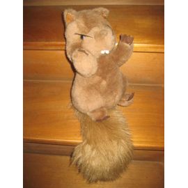 Peluche Castor Longue Queue Impexit 27 Cm