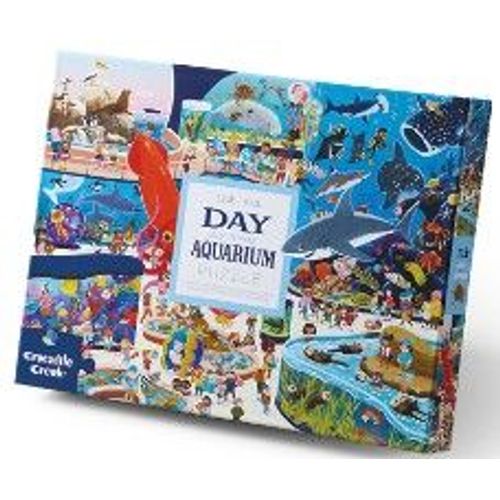 Crocodile Creek 72 Pcs Day At The Aquarium