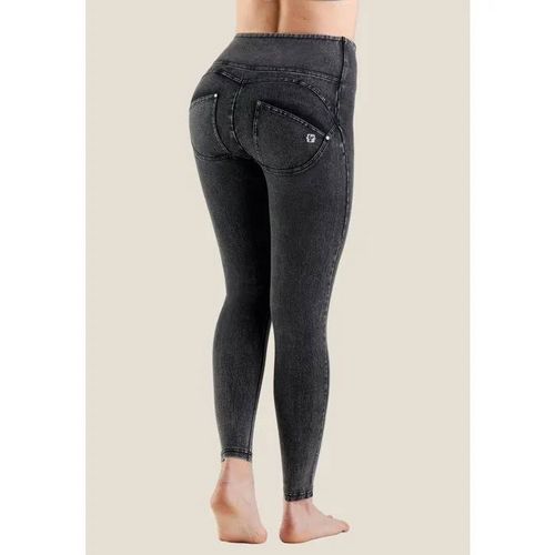 Jean En Denim - Freddy - Wr.Up® Wrupsnug2hf208-J103n - Taille Haute - Slim - Noir