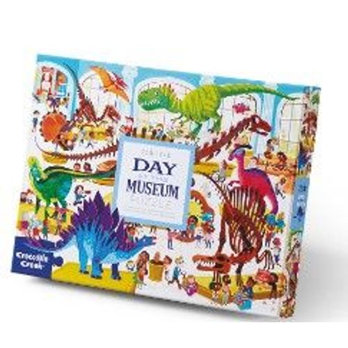 Crocodile Creek 72 Pcs Day At The Dino Museum