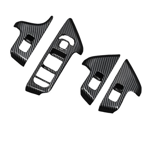 4pcs/Set Door Window Button Switch Panel Trims Cover Stickers For /Gla/Eqa/Eqb-Class X247 2020-2024