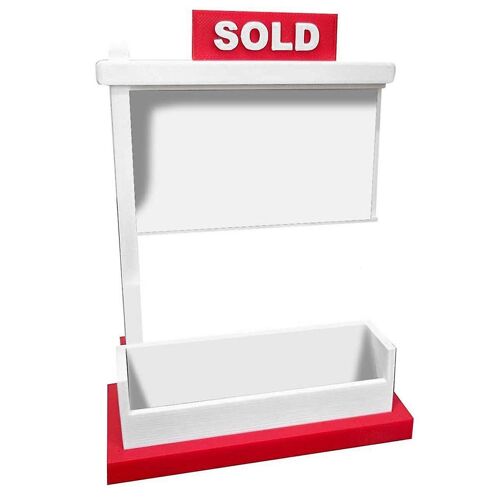 Real Estate Business Card Holder Display,Business Card Holder For Desk,Office Reception Tabletop Bu