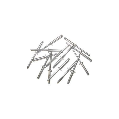 250 Rivets Eclates 4x20 Alu