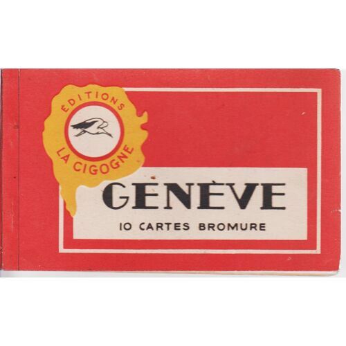 Geneve  10 Cartes Bromure