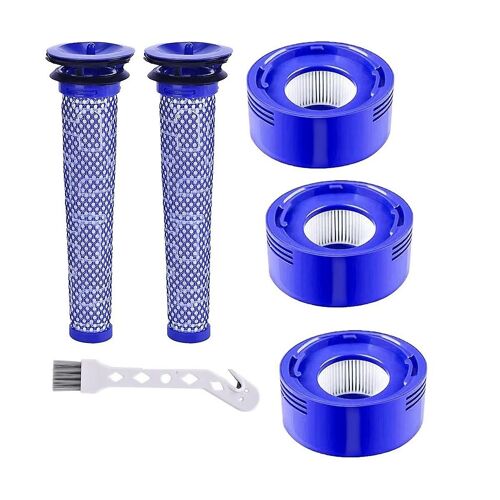 V7 V8 Hepa Post Motor Filter Kit & Pre Filter Replacement Filters For V7 V8 Animal