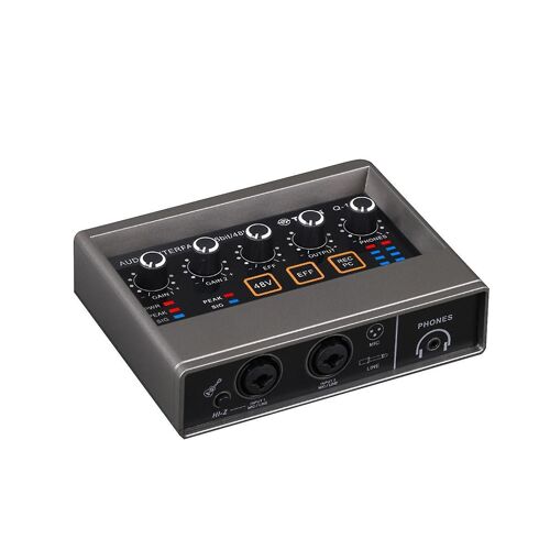 Q16 Microphone Enregistrement Carte son Carte son USB Mixeur audio Microphone Enregistrement en direct K Chanson