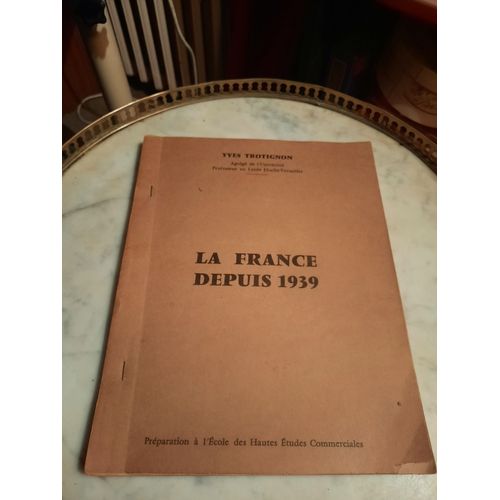 La France Depuis 1939