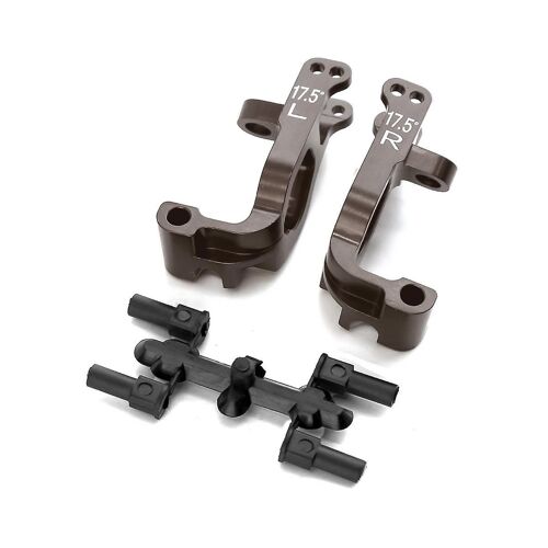 2pcs Métal 17.5 Degrés C-Hub Carrier Caster Block Ifw474 Pour Mp9 Mp10 1/8 Rc Voiture Mise À Niveau Pièces Acc