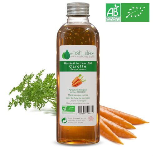 Macérât Huileux Bio De Carotte - 100ml 
