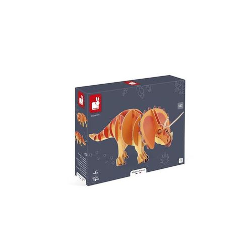 Puzzle 3d Janod Dino Le Tricératops 32 Pièces