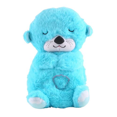 Machine À Sons Pour Bébé Soothe 'N Snuggle Jouet Portable En Peluche Bébé Avec Détails Sensoriels Lumières De Musique