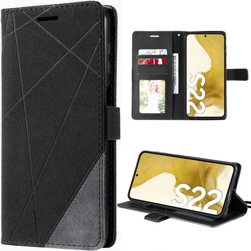 Coque Pour Samsung Galaxy S22 Noir Antichoc Anti-Rayures Souple - E.F.Connection